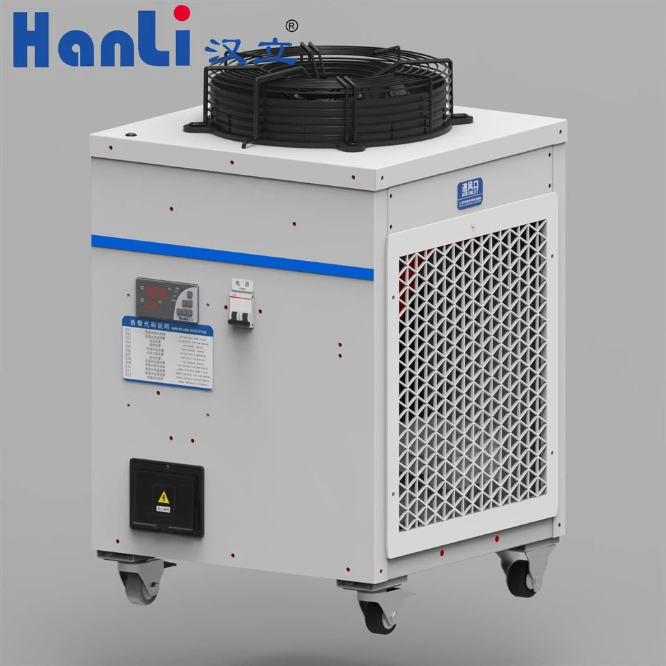 Hanli 1hp Industrial Water Chiller For Induction Heating Machine